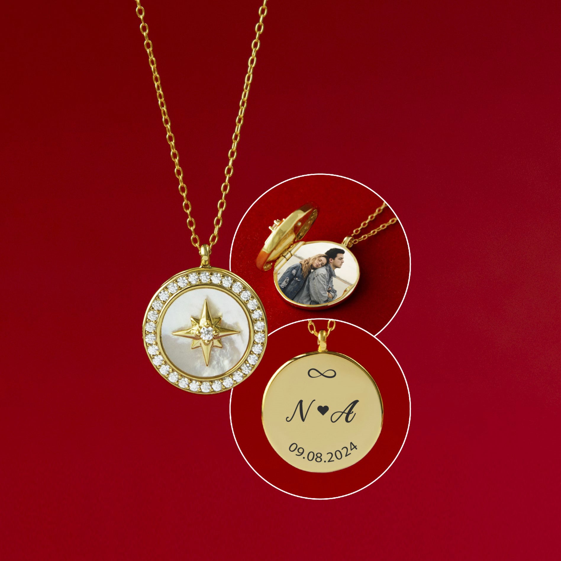 LUNA LOCKET | Love Promise | Sterling Silver - MILA CANTES