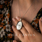 OVAL LOCKET | Two Babies - MILA CANTES